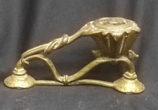Antique Brass Indian Traditional Hindu Ritual Agarbatti/Candle Stand picture
