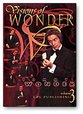 Visions of Wonder #3 by Tommy Wonder - DVD picture