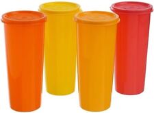 Tupperware Jumbo plastic Tumbler 340ml easy to carry everywhere for juce n etc. picture