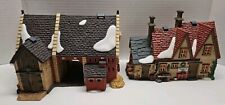 Dept 56 Dickens Village BUTTER TUB FARMHOUSE & BUTTER BARN picture