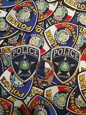Set of Silver RWB Badge With Godley PD Style Shoulder Patches-LE ONLY- picture