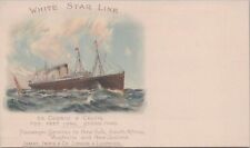 Postcard White Star Line SS Cedric & Celtic picture