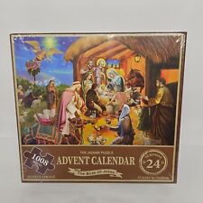 The Jigsaw Puzzle Advent Calendar The Birth Of Jesus 1008 Pieces 42 Pieces a Day picture