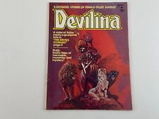 DEVILINA #1 Atlas Seaboard Comic Magazine 1975 Horror Fantasy Satan Sister VF+ picture