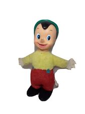 Vintage Rubber face Pinocchio Walt Disney Gund 11