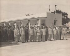 CUBAN MILITARY YEAR END CEREMONY CELEBRATION BEJUCAL CUBA 1954 VTG Photo Y 403 picture