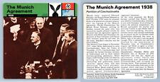Munich Agreement - 1938 - Politics, Strategy - WW2 Edito-Service SA 1977 Card picture