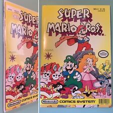 [NICE] 1990 Valiant SUPER MARIO BROS NINTENDO COMICS SYSTEM VOL. 1 NO. 3 Vintage picture