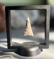 Massachusetts Levanna Point Includes Display Case. Authentic Indian arrowhead picture