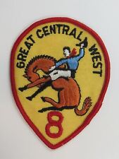 Great Central West Region 8 Patch RED Border authentic cb picture
