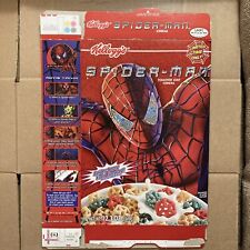 2002 Kellogg's SPIDER-MAN Empty Cereal BOX - Spidey-Berry Fruit Limited Edition picture