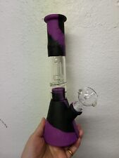 11 inch silicone-glass hookah water pipe  best gift picture