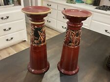 Extra Large Heavy Pillar Candle Holders 14.5
