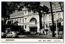 c1950's So Buu Dien Post Office Saigon Ho Chi Minh Vietnam RPPC Photo Postcard picture