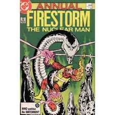 Fury of Firestorm (1982 series) Annual #4 in VF + condition. DC comics [h^ picture