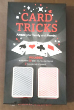 Magic Card Tricks 2 Decks of Cards & Book with 30 Easy to Follow Tricks New picture