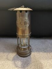 Vintage E Thomas & Williams Limited Cambrian Brass Miner’s Lamp Aberdare Wales  picture