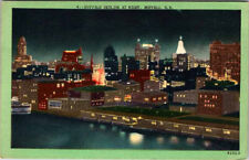Postcard CITY SKYLINE SCENE Buffalo New York NY AO2673 picture