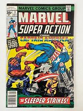 MARVEL SUPER ACTION COMICS #3 CAPTAIN AMERICA JACK KIRBY 35 CENT VARIANT FN 1977 picture