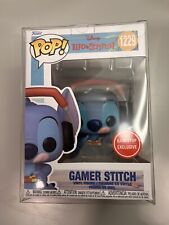 Gamer Stitch 1229 Funko POP Disney - Lilo & Stitch Gamestop Exclusive W/protect picture