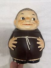 Large Goebel FRIAR TUCK K29 Toes Showing Cookie Jar Canister, W Germany - 1956 picture