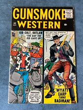 Gunsmoke Western #52 1959 Marvel Atlas Comic Book Stan Lee Kid Colt  FN- picture