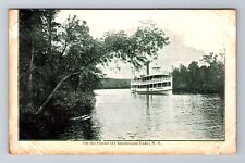 Chautauqua NY-New York, Chautauqua Lake, Riverboat, Antique Vintage Postcard picture