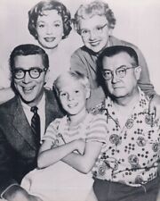 Dennis The Menace TV series Jay North poses with cast 8x10 inch photo picture