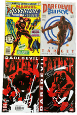 Lot of 4 Marvel Comics DAREDEVIL Bundle Including Vintage Comic Book Used Father picture