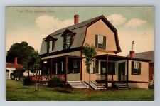 Lakeside CT-Connecticut, Post Office, Antique Vintage Souvenir Postcard picture