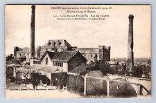 RPPC WW1 REIMS YEARS OF BOMBING 1914 1918 CAVES RUINAT PERE FRANCE POSTCARD CZ picture