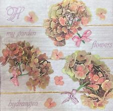 Paper Napkins For Decoupage - Flower Hydrangea Floral Pack of 20 Luncheon picture