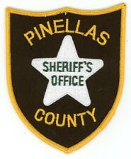 FLORIDA FL PINELLAS COUNTY SHERIFF NICE SHOULDER PATCH POLICE picture