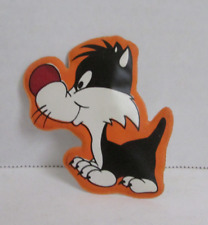VINTAGE 1976 Looney Tunes Sylvester Jr. Puffy Magnet picture