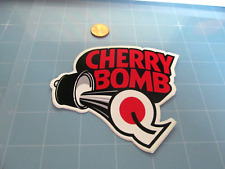 VINTAGE CHERRY BOMB Sticker Decal ORIGINAL  OLD STOCK picture