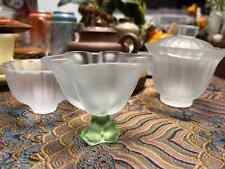 Chinese glazed glass (Liuli) Glass Cup -Drinking Teacup Tea SET picture