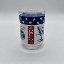 NASA Apollo 11 Man On The Moon July 20 1969 USA Glass Cup Neil Armstrong picture