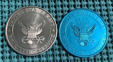 1969 United States Navy Recruiting Service / Go Navy - 2 aluminum Doubloons picture