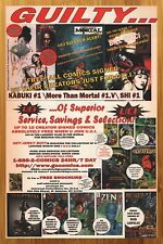 1997 Universal Collectibles Inc. UCI Comics Print Ad/Poster Tucci Shi Zen Ninja picture