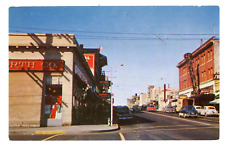 Vancouver Washington Bustling Street Downtown Woolworth Cars Vintage Postcard picture