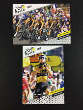 2020 Wout Van Aert Rookie RC Lot 2 Card Panini Tour De France picture