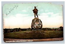 Vintage 1908 Postcard Atkinson Park Soldier's Monument Newburyport Massachusetts picture