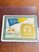 1910s T51 Murad Cigarettes - NAVY- College Series - New To Market picture