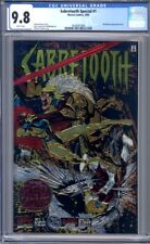 Sabretooth Special #1  Chromium Wraparound Cover (1995)    1st Print  CGC 9.8 picture