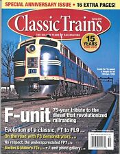 Classic Trains Spring 2015 EMD F Units Diesels Freight Passenger Streamliner picture