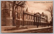 Postcard Emmanuel College Cambridge Massachusetts *A165 picture