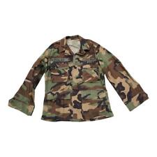 US Army NATO Woodland Camouflage Warm Weather Jacket Small Extra Short Named picture