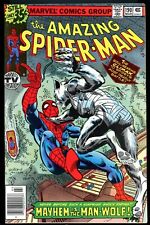 Amazing Spider-Man #190 - Man-Wolf/Smythe Appearance/Newsstand  1979 picture