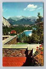 Banff-Alberta, Bow Valley, Banff Springs Hotel, Vintage Postcard picture