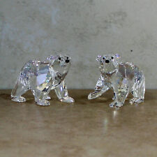 Swarovski Crystal Figurine 1079156 MIB SCS Polar Bear Cubs picture